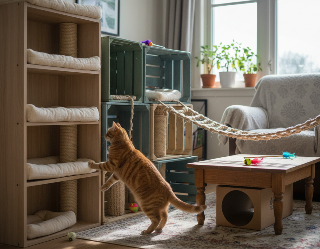 Budget-Friendly Climbing Paths Using Furniture You Already Own