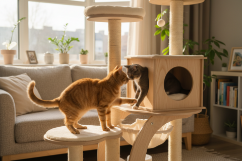 best cat tree for two cats