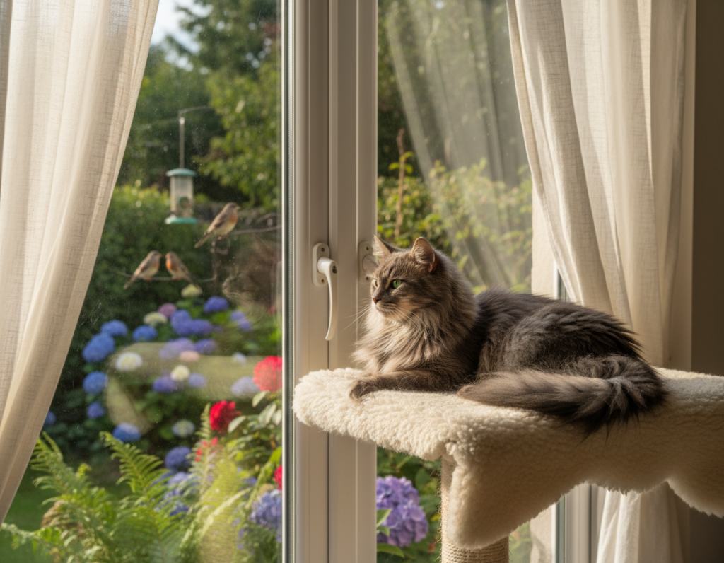 Reducing Outside Noise Around Observation Areas for Nervous Pets