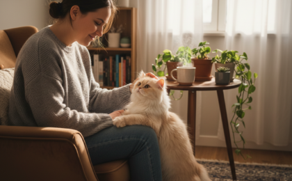 indoor cat clingy behavior