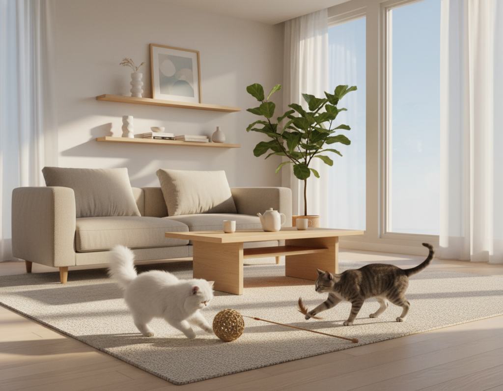 Minimalist Decorating Choices That Still Work for Energetic Pets